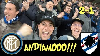 LA DECIDE IL NINJA!!! | INTER-SAMPDORIA 2-1 | LIVE REACTION SAN SIRO