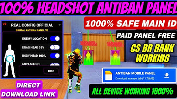 Panel For Mobile FF || Free fire hack New 🔥 FF Panel || free Fire panel Ob51 😈 FF Max Meta Data File
