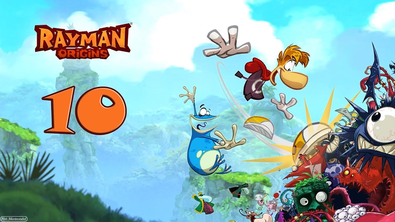 adventures of aladdin Rayman Origins слепое женское прохождение ч.10: Буль-буль-буль-буль