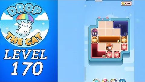 Drop The Cat Level 170 Walkthrough