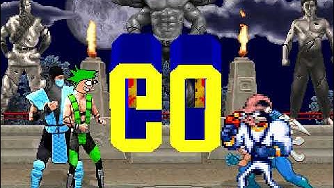 MUGEN Request: Jesse & Sub-Zero MK2 Vs Earthworm Jim & Marrow