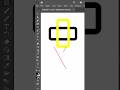 How to overlapping shapes in illustrator trick #tutorial #illustratortechniques #adobeillustrator