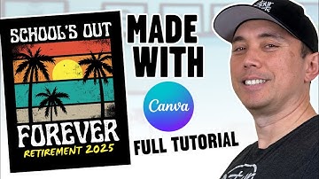 Easy Vintage Distressed Design on Canva! Full Tutorial