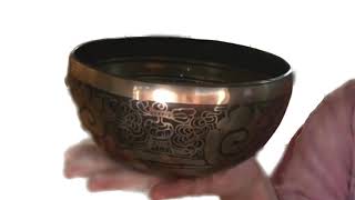 MANTRA SOUND BOWL - G3 NOTE - 198-584Hz