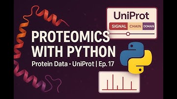 Proteomics Analysis using Python | Functional Annotation & Protein Data | Bioinformatics Ep. 17