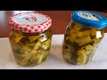 ZUCCHINE SOTT'OLIO | ZUCCHINI  PRESERVED IN OIL , ITALIAN RECIPE