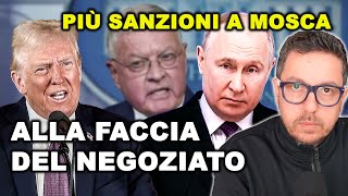 TRUMP RADDOPPIA LE SANZIONI ALLA RUSSIA | Novità sui NORDCOREANI a KURSK