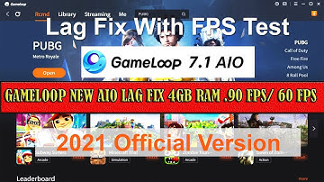 Gameloop 7.1 AIO | Official 2021 Version | Play PUBG Mobile no lag|NEW GAMELOOP AIO LAG FIX 4GB RAM😍