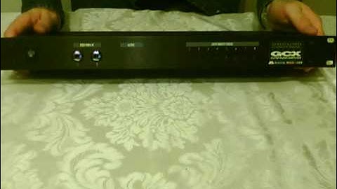 Digital Music Corp/Voodoo Lab GCX Guitar Audio Switcher - Part 1