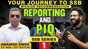 Mission NDA Recommend 😳 SSB Series✈️ Your Journey To NDA SSB Selection | Reporting | PIQ | Sumit Sir