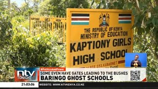 Baringos Ghost Schools That Have Signboards Gates Leading To Bushes And No Learners