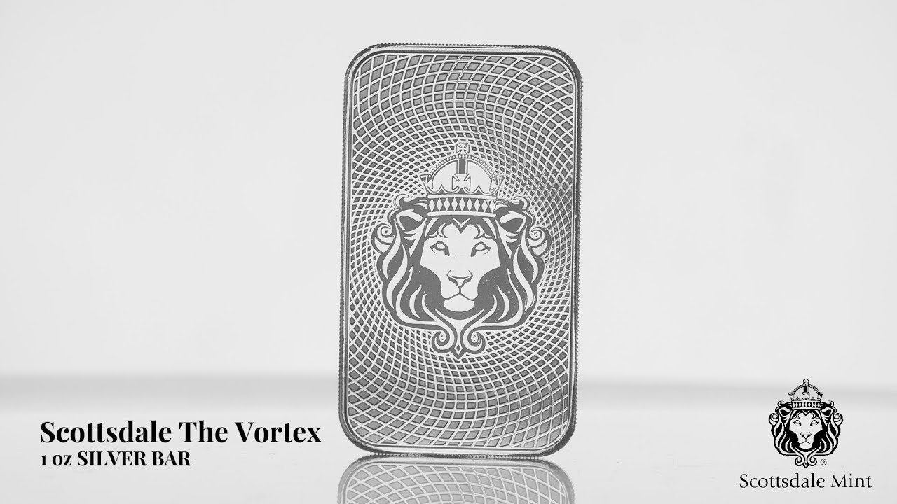 Scottsdale The Vortex 1 Troy oz 9999 Silver Bar