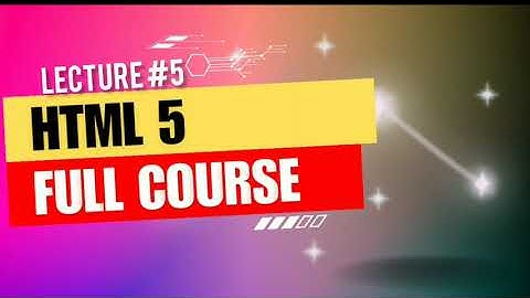 Aside Tag | Lecture #5 | HTML 5 | Urdu & Hindi