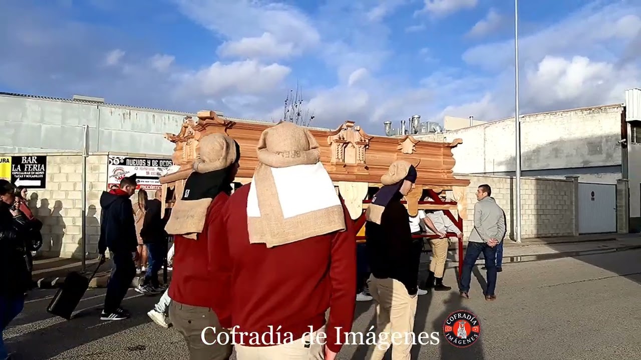 CUARESMA 2024 - ENSAYO COSTALEROS DEL PASO DE JESÚS DE LA PAZ -CHICLANA DE LA FRONTERA