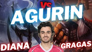 AGURIN | DIANA VS GRAGAS | JNG GAMEPLAY | Patch 14.9 / Season 14 | #LeagueofLegends