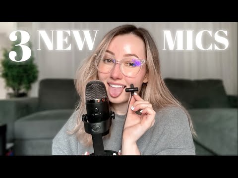 ASMR | 3 NEW MICS | Which One Makes You Tingle?✨💤