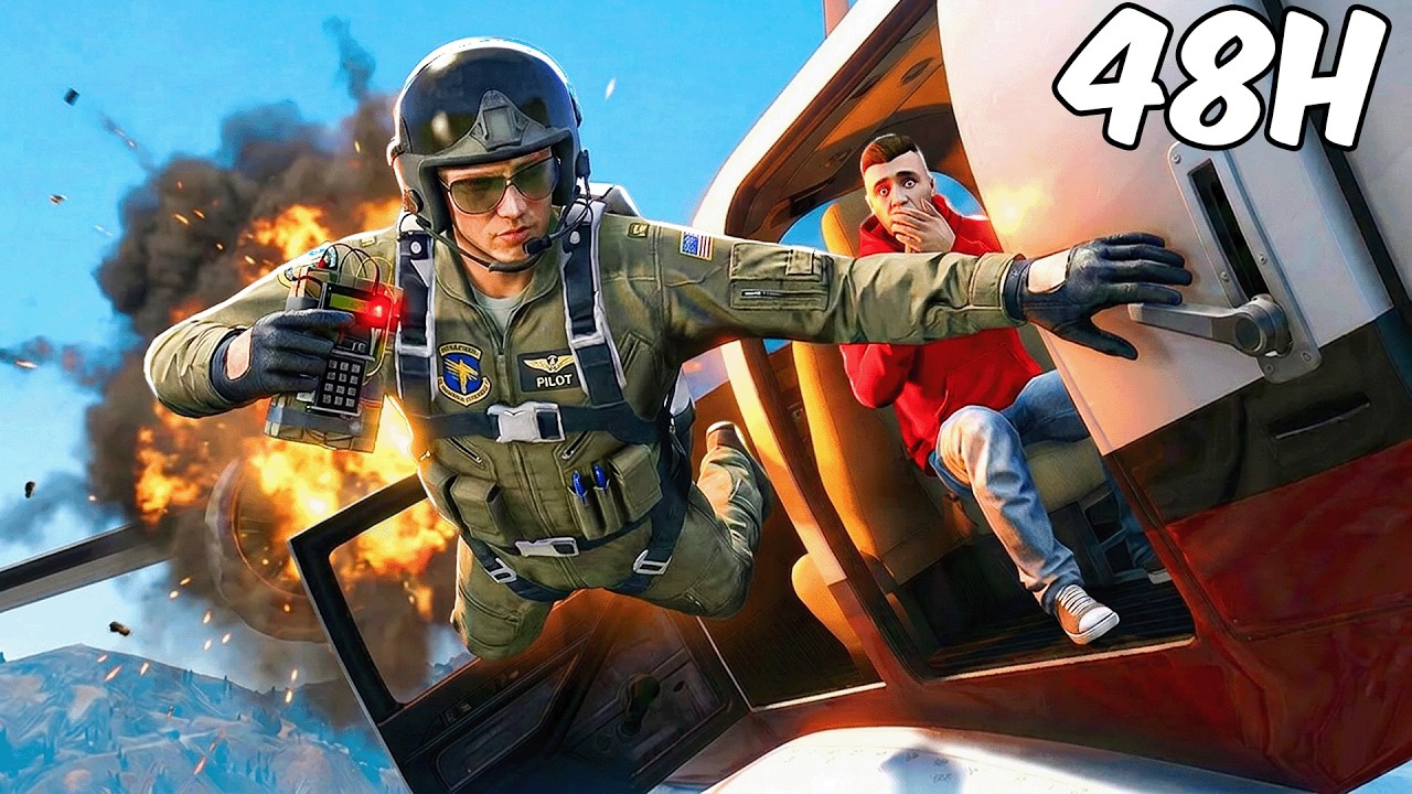 Spędziłem 72h JAKO PILOT MORDERCA w GTA V!