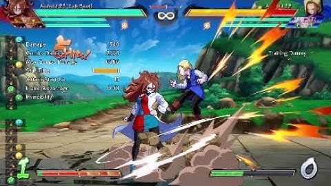 Android 21 Lab coat "stomp" loop