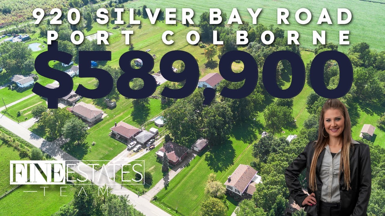 Country Paradise FOR SALE 920 Silver Bay Road, Port Colborne