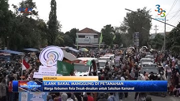 Warga Kebumen Rela Desak-desakan untuk Saksikan Karnaval