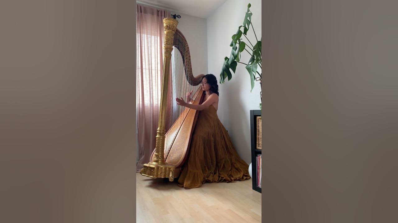 Howl’s Moving Castle/Merry Go Round of Life (harp)- kim.harpist