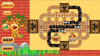 Train Track Line Maze - Amazing Train Puzzle Game - Android Gameplay #4 screenshot 3