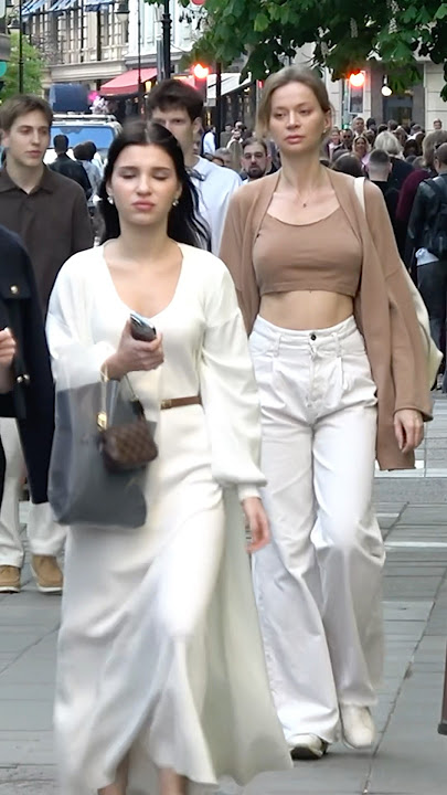 Russian beautiful girls, Moscow, Russia #russia #moscow #viral #trending #shorts #short #streetstyle