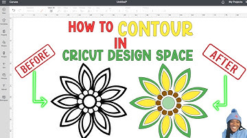 HOW TO CONTOUR IN CRICUT DESIGN SPACE | CRICUT DESIGN SPACE FOR BEGINNERS