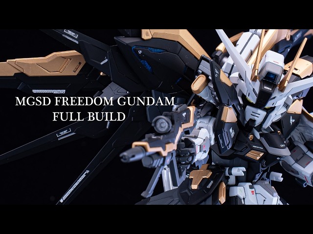 ガンプラ 全塗装】 MGSD フリーダムガンダム FULL BUILD - YouTube
