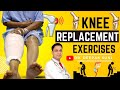 Ghutno ke operation ke baad ke exercises  physiotherapy after knee replacement  hindi