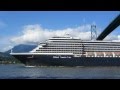 Cruise ship Zuiderdam in Vancouver BC  (July-28-2012)