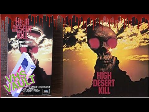 High Desert Kill (1989) VHS FULL MOVIE!!