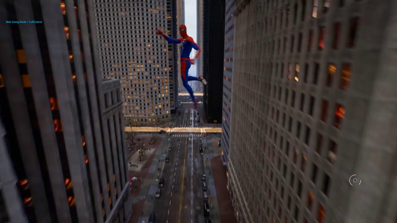 Spider-man Unreal Engine 5 PC Web Shooting Flying Around - YouTube