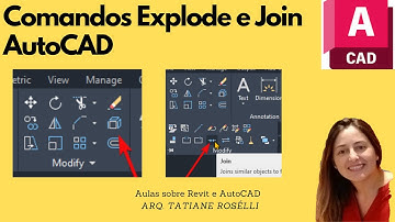Explode e Join (explodir e juntar) no AutoCad