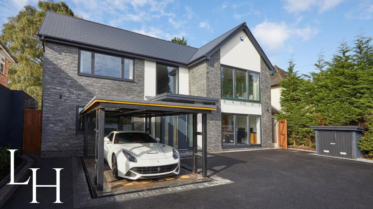 Inside a £1,875,000 Modern Home with the Ultimate Hidden Basement & Supercar Lift