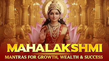 108 Times MAHALAKSHMI MANTRA To Remove FINANCIAL BLOCKAGES | for GROWTH, WEALTH & SUCCESS