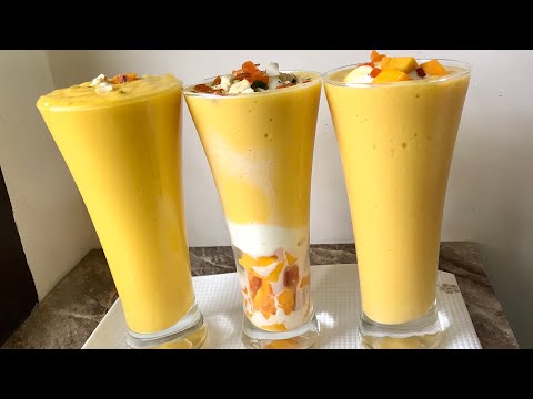 video 3 easy and tasty mango drink recipes mango Mastani mango milkshake mango lassi recipe, Worldwide Recipes 3 easy and tasty mango drink recipes mango Mastani mango milkshake mango lassi recipe
