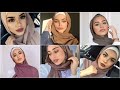 لفات حجاب للشالات الشيفون والجورجيت سهلة وأنيقة | hijab tutorial