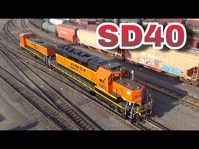 EMD SD40 and SD40-2 Locomotives