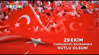 (Minika Çocuk) Cumhuriyet Bayramı Solda Türk Bayrağı çıkış Anı! (29.10.2022) 00.00 Resimi