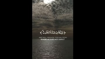 ومن يتق الله يجعل له مخرجا || القران الكريم || القارئ شريف مصطفى