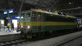 Trains At Prague Main (Hlavni Nadrazi) Station 2 October 2018