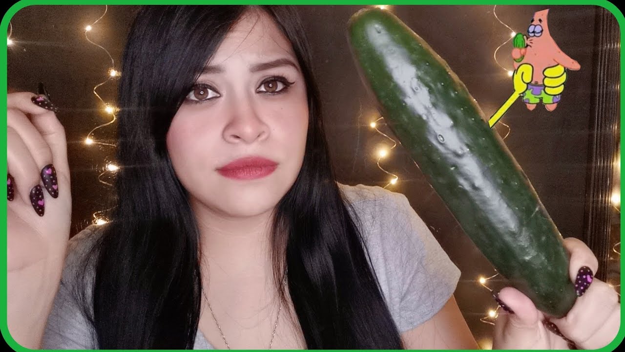 Asmr Comiendo Pepino 🥒 Eating Sounds Youtube 