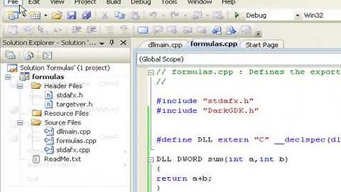 Tutorial - How to create a DLL in visual c++ 2008 and how to load it into another app