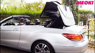E-Class Cabrio: Open & Close Convertible Top - Roof up in 20 Seconds screenshot 5