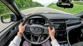 2023 Jeep Grand Cherokee L Altitude 4x4 - POV Test Drive (Binaural Audio)