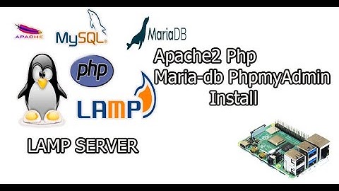 raspberry pi mariadb php phpmyadmin install | install phpmyadmin mariadb apache2 php raspbery pi 4