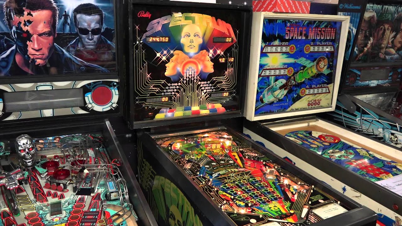 Spectrum (Bally, 1991) Flipper Pinball YouTube