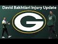 David Bakhtiari Injury Update - Green Bay Packers