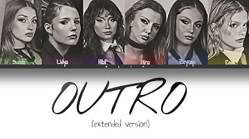 MANIFEST - OUTRO (Extended Version) Color coded lyrics